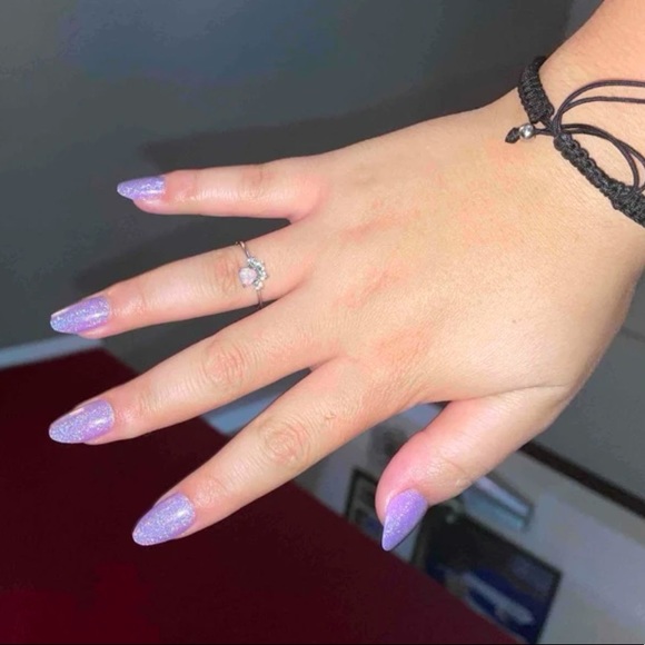 Touch and glow fake extra long nails in color purple glow brand new in box - Picture 8 of 16